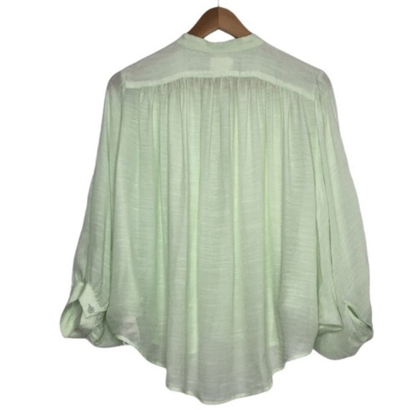 Anthropologie Maeve dolman balloon sleeve top. - Picture 3 of 6